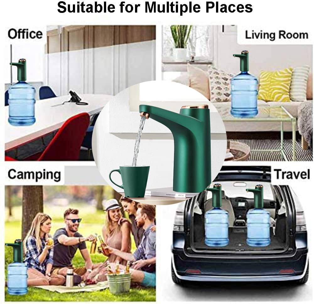 Dispensador de Agua Touch Inteligente VERDE