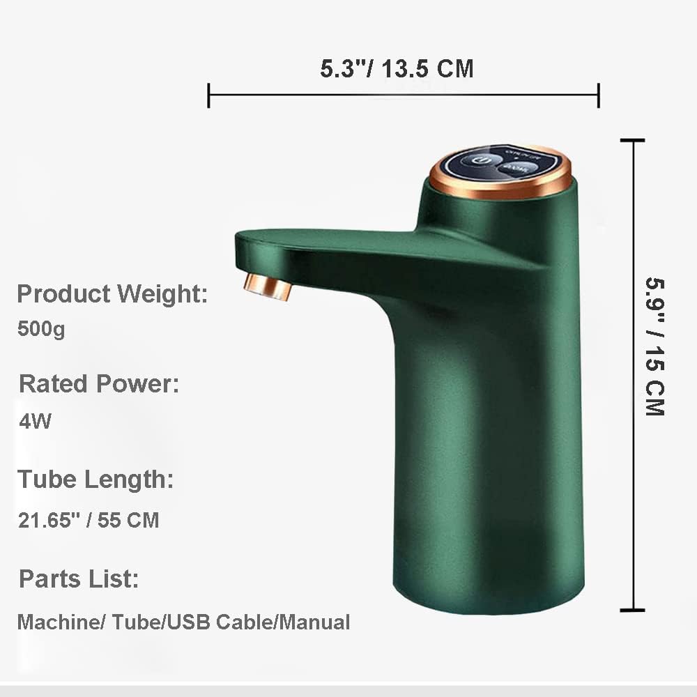 Dispensador de Agua Touch Inteligente VERDE